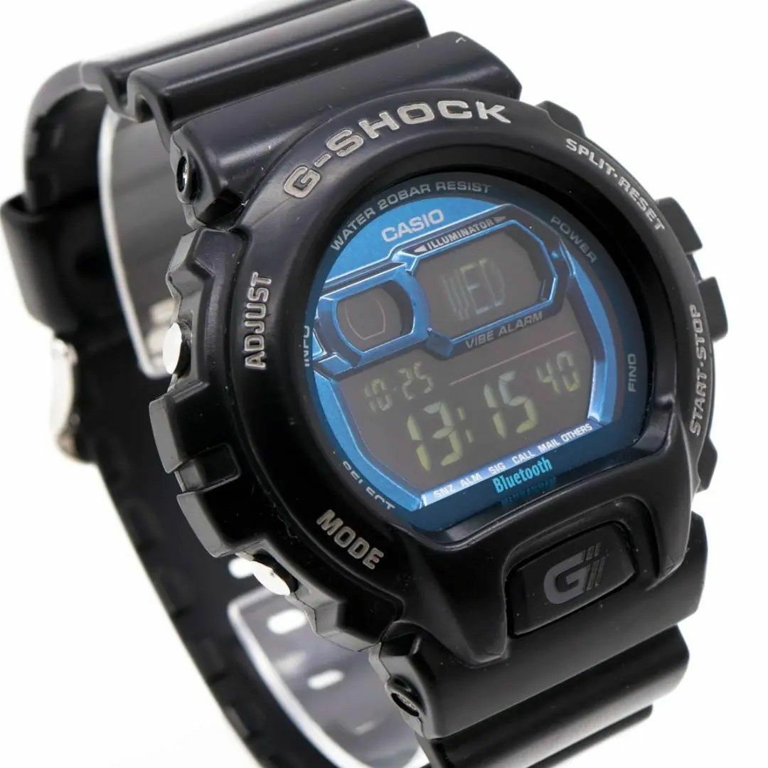 《美品》G-SHOCK Bluetooth 腕時計 ブラック デジタル f