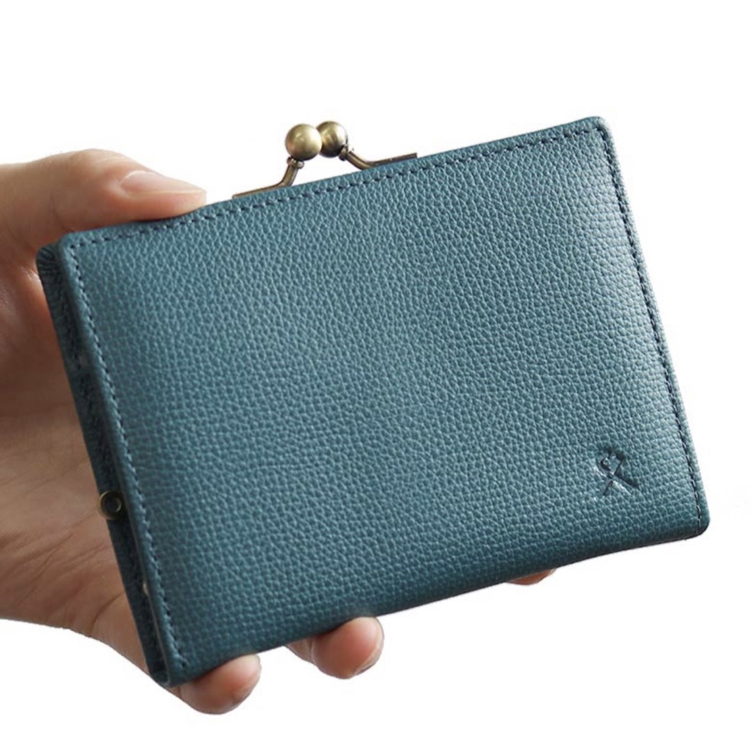 AYANOKOJI(アヤノコウジ)のAYANOKOJI  BOX型小銭入れ付きがま口MINI財布 レディースのファッション小物(財布)の商品写真