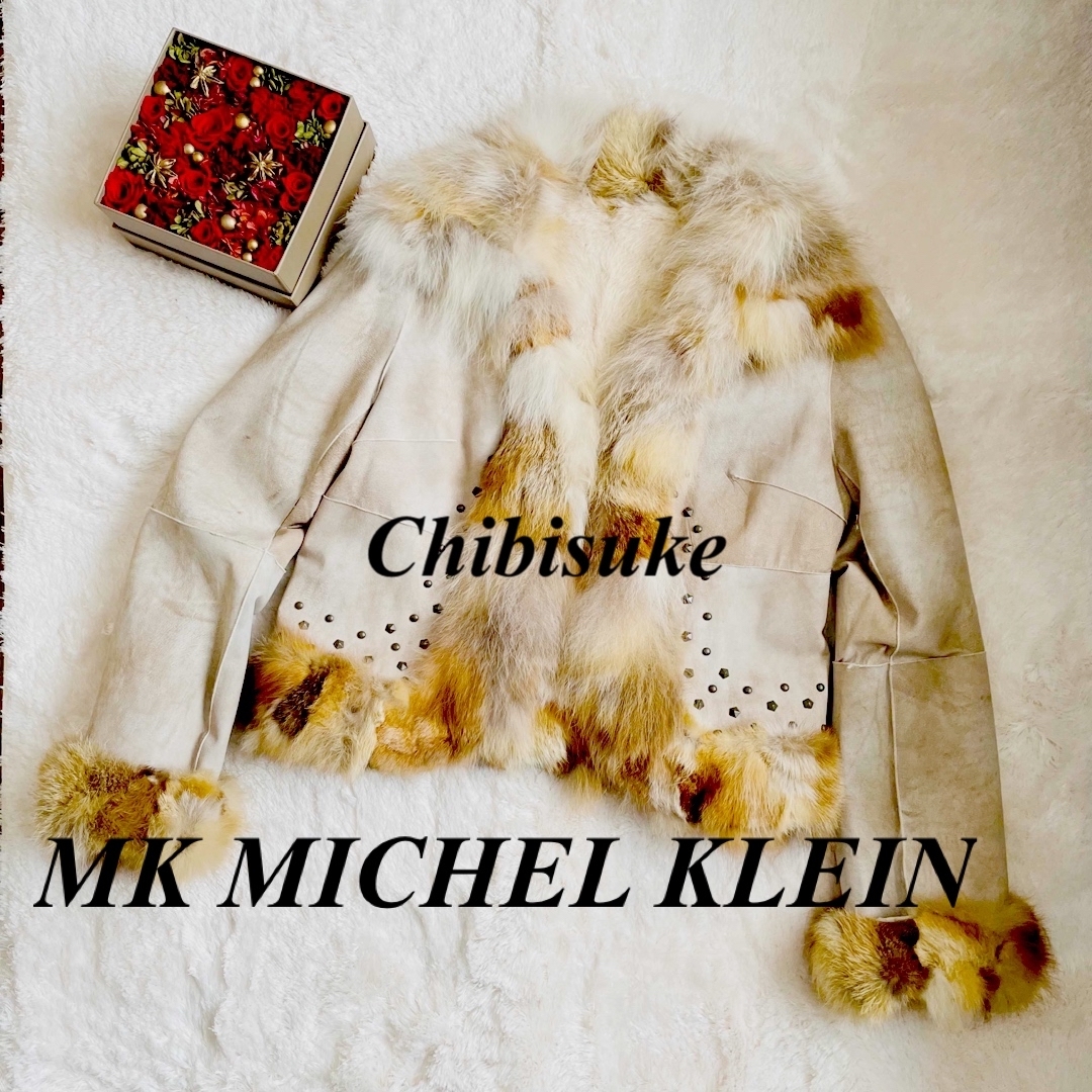 【エムケーミッシェルクラン】ファーコート　MK MICHEL KLEIN 韓国