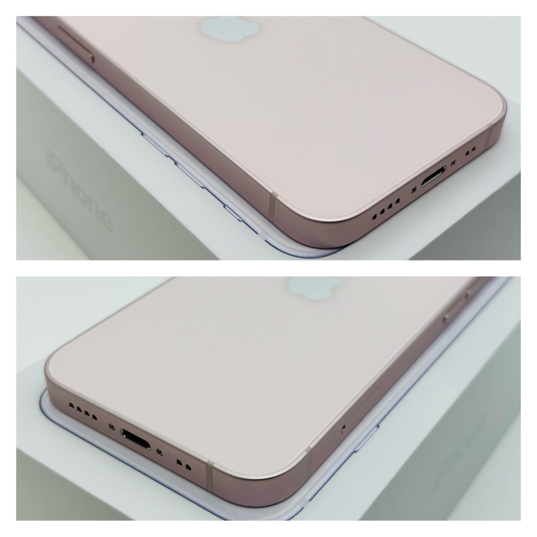 019★美品★iPhone 13mini 256GB/ピンク/純正新品バッテリー