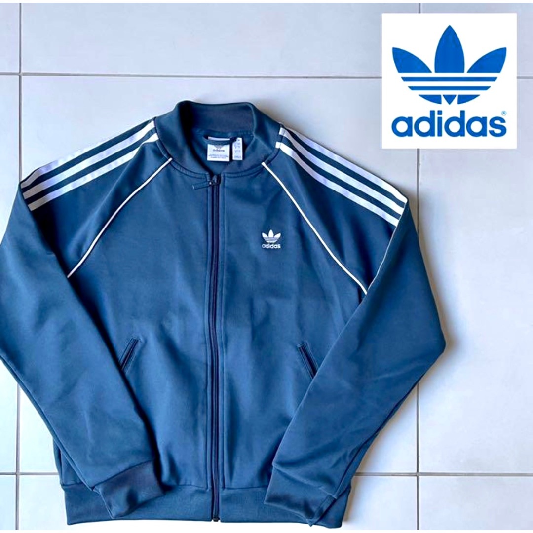レアカラー アディダスオリジナルス【adidas】くすみブルートラック