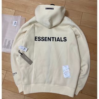 新品未使用  FEAR OF GOD ロゴレターエンボスデザイン パーカー