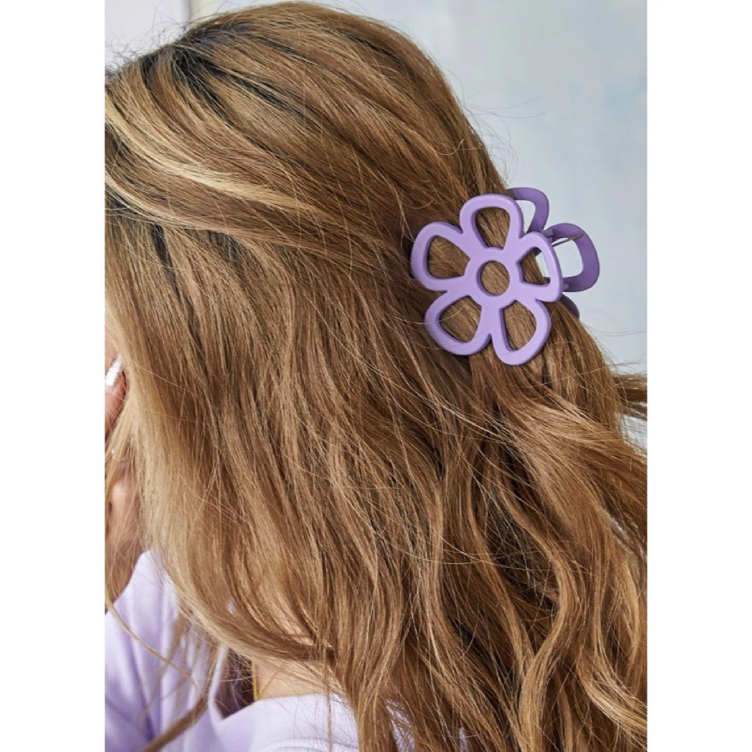 ALEXIA STAM(アリシアスタン)のフラワー　Flower ヘアークリップ　アナップミンピ　春　夏　秋　冬 レディースのヘアアクセサリー(バレッタ/ヘアクリップ)の商品写真