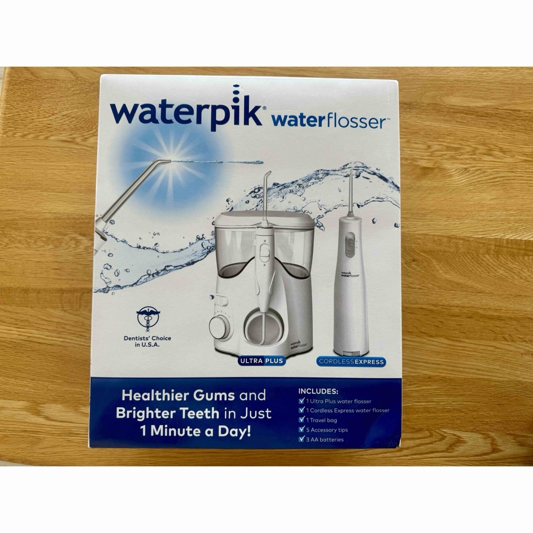 Waterpik ウォーターピック・ウルトラ プラス & コードレス2台セット