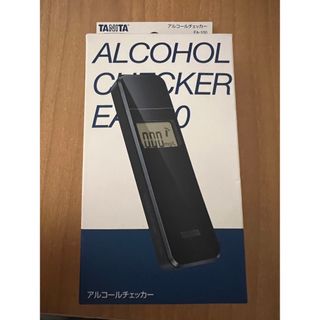 タニタ(TANITA)のタニタ アルコールチェッカーEA-100 ネイビー(アルコールグッズ)