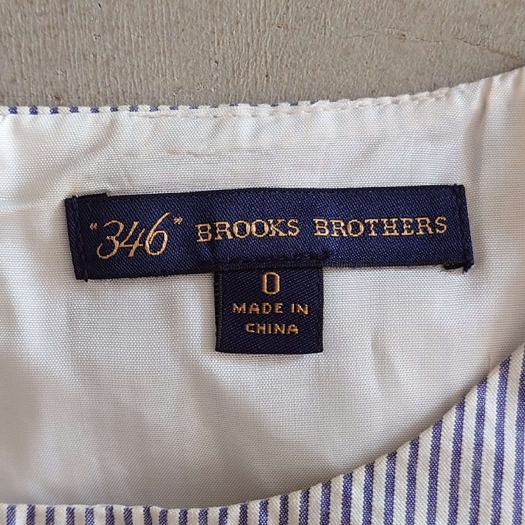 Brooks Brothers(ブルックスブラザース)のブルックスブラザーズ　レディース　ノースリーブワンピース レディースのワンピース(ロングワンピース/マキシワンピース)の商品写真