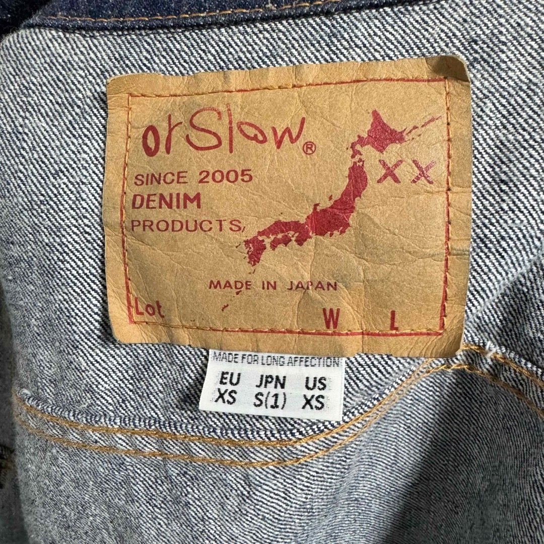 orSlow - 超美品！orslow 60's 3rd type デニムジャケット！日本製！の