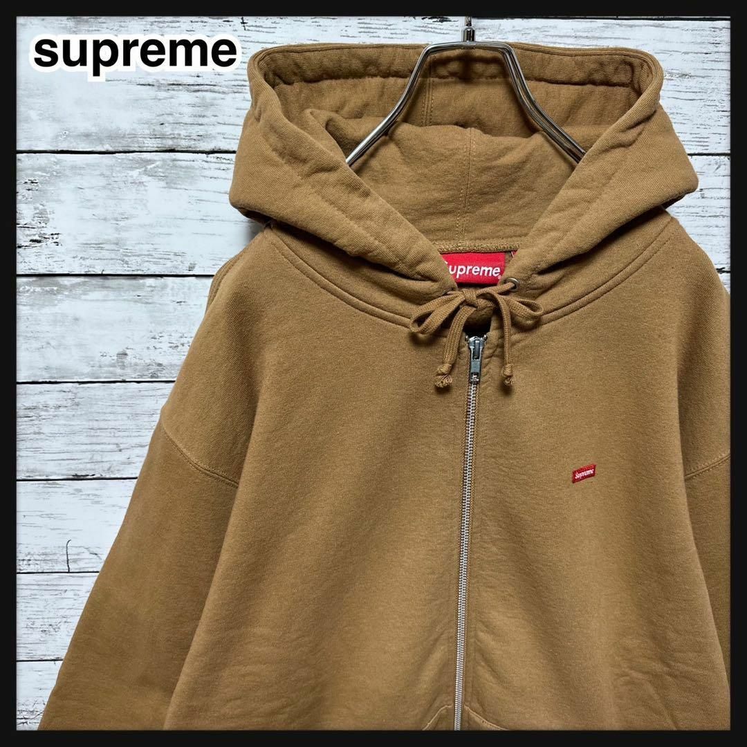 Supreme(シュプリーム)の843【即完売モデル】シュプリーム☆刺繍スモールボックスロゴジップジャケット美品 メンズのトップス(パーカー)の商品写真