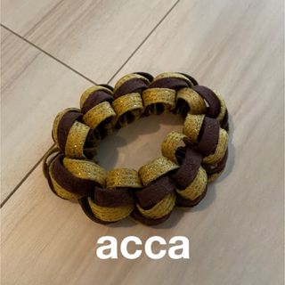 アッカ(acca)の【marine様専用】acca ループシュシュ 秋色(ヘアゴム/シュシュ)