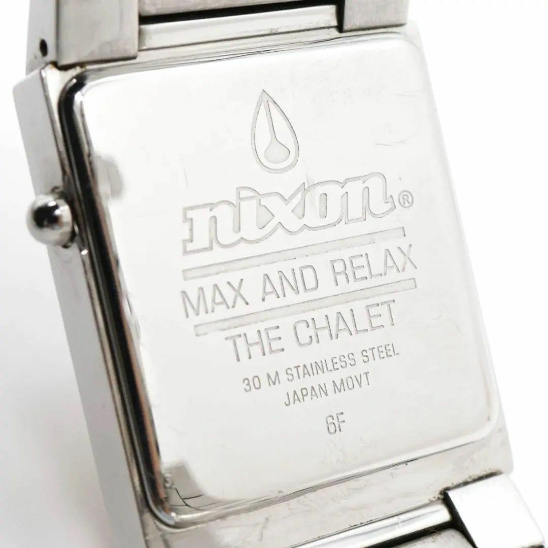 《希少》NIXON MAX AND RELAX 腕時計 ウッド バングル l