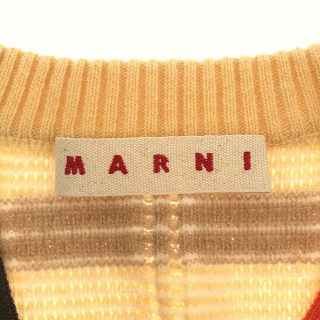 Marni(マルニ)のMARNI / マルニ | クレイジーパターン ジャガード ニット カーディガン | 38 | マルチカラー | レディース レディースのトップス(カーディガン)の商品写真