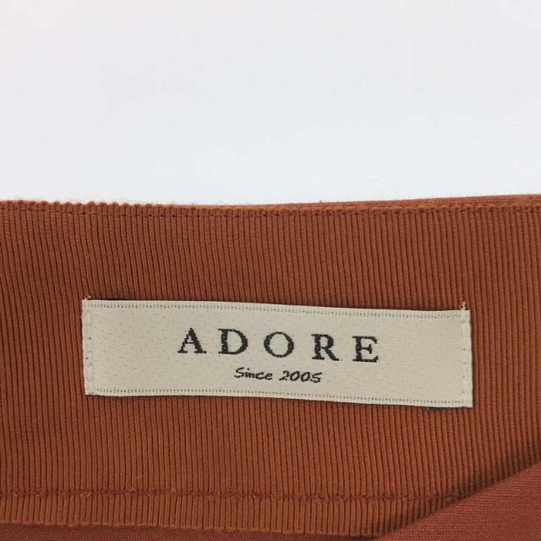 ADORE(アドーア)のADORE / アドーア | ボートネック プルオーバー トップス | 38 | ダークオレンジ | レディース レディースのトップス(シャツ/ブラウス(半袖/袖なし))の商品写真