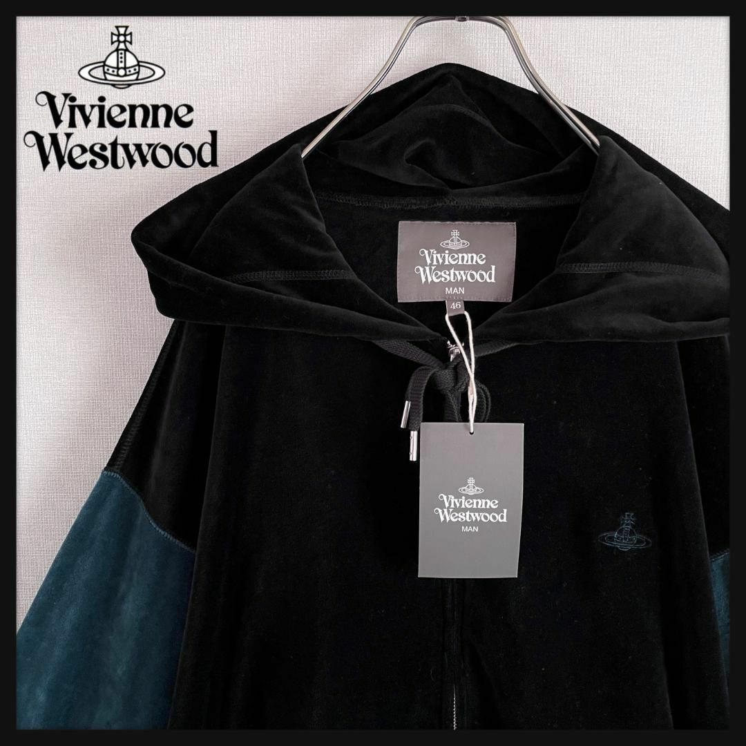 【新品】Vivienne Westwood オーバーサイズ パーカー ブラック