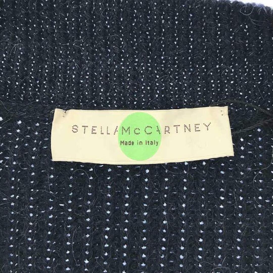 Stella McCartney(ステラマッカートニー)のSTELLA McCARTNEY / ステラマッカートニー | Vネックロングニット | 40 | ネイビー | レディース レディースのトップス(ニット/セーター)の商品写真