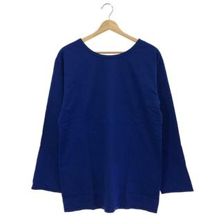 シンゾーン(Shinzone)の【美品】  Shinzone / シンゾーン | COLOR LONG TEE Tシャツ | F | ブルー | レディース(Tシャツ(長袖/七分))