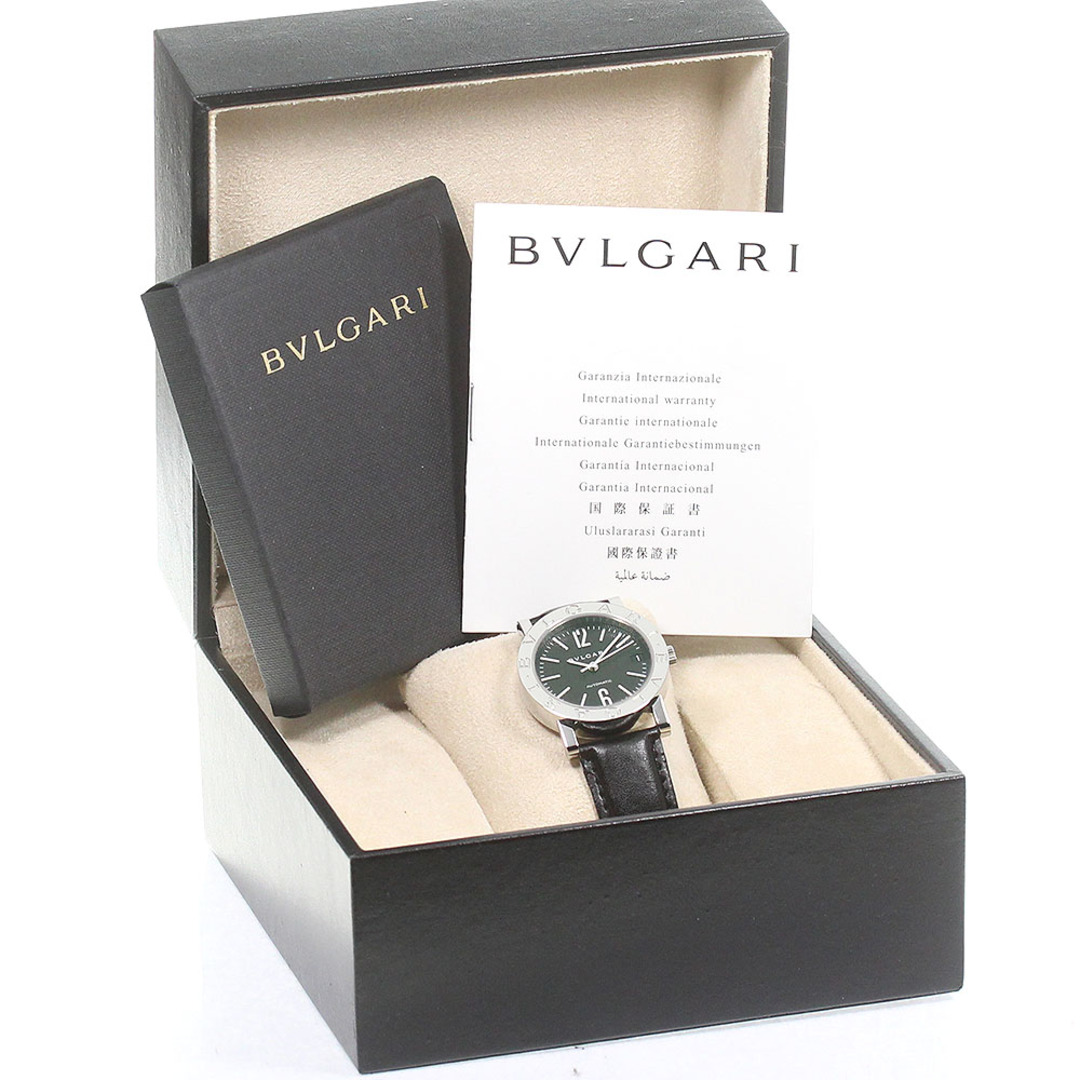 ブルガリ BVLGARI BB33SL ブルガリブルガリ デイト 自動巻き メンズ 美品 内箱・保証書付き_779075