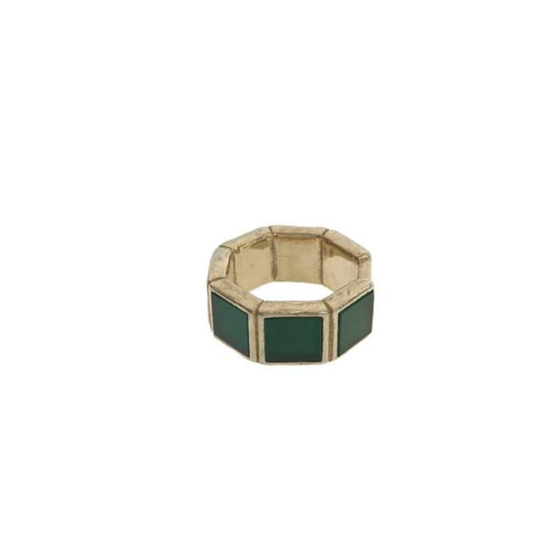 R.ALAGAN / ララガン | TILE RING リング | ゴールド/グリーン | レディース レディースのアクセサリー(リング(指輪))の商品写真