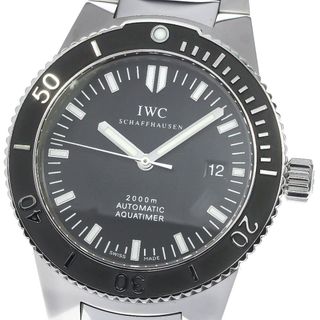 インターナショナルウォッチカンパニー(IWC)のIWC IWC SCHAFFHAUSEN IW353602 GST アクアタイマー デイト 自動巻き メンズ 良品 _777831(腕時計(アナログ))