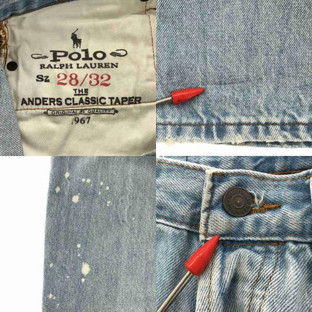 POLO RALPH LAUREN(ポロラルフローレン)のPOLO RALPH LAUREN / ポロラルフローレン | ANDER CLASSIC TAPER 5P デニムパンツ | 28/32 | インディゴ | メンズ メンズのパンツ(その他)の商品写真