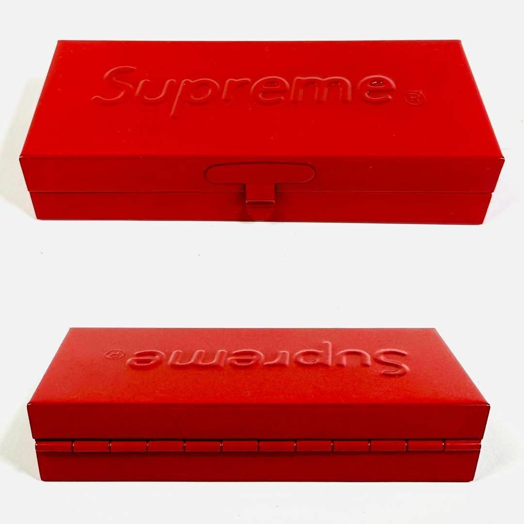 Supreme - 【美品】Supreme ロゴミニツールボックス 小物入れ レッド