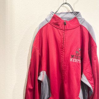 ラッセルアスレティック(Russell Athletic)のラッセル　RUSSELL ATHLETIC　ジャージ　プリント　レッド(ジャージ)