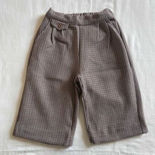 ザラキッズ(ZARA KIDS)の千鳥柄　デザインパンツ　2-3y(パンツ/スパッツ)