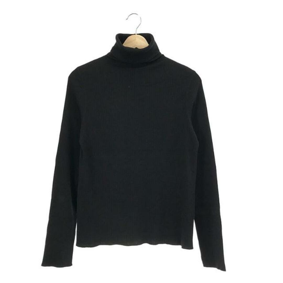 Shinzone(シンゾーン)の【美品】  Shinzone / シンゾーン | HIGHNECK RIB ニット | F | ブラック | レディース レディースのトップス(ニット/セーター)の商品写真