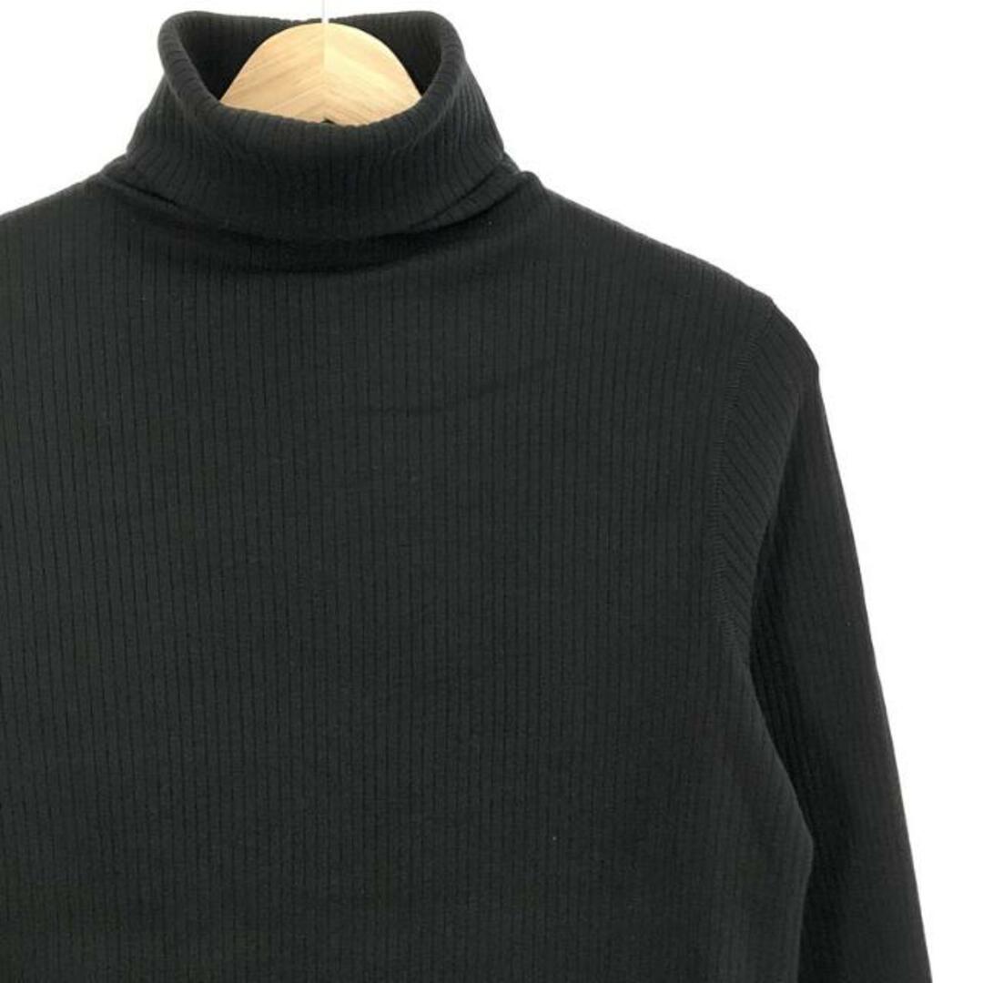 Shinzone(シンゾーン)の【美品】  Shinzone / シンゾーン | HIGHNECK RIB ニット | F | ブラック | レディース レディースのトップス(ニット/セーター)の商品写真