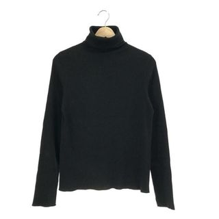 シンゾーン(Shinzone)の【美品】  Shinzone / シンゾーン | HIGHNECK RIB ニット | F | ブラック | レディース(ニット/セーター)