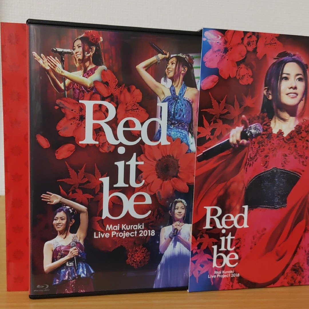 GIZA(ギザ)の倉木麻衣Live 2018"Red it be君想ふ春夏秋冬Blu-ray2枚組 エンタメ/ホビーのDVD/ブルーレイ(ミュージック)の商品写真