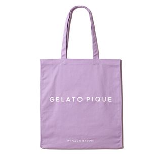 ジェラートピケ(gelato pique)のジェラートピケ  トートバッグ　紫　(トートバッグ)