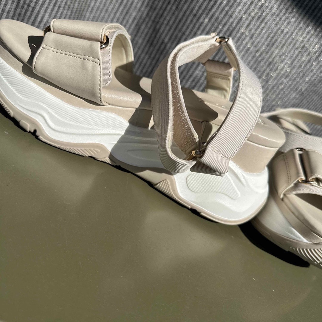 Lucida / 厚底スポーツサンダル レディースの靴/シューズ(サンダル)の商品写真