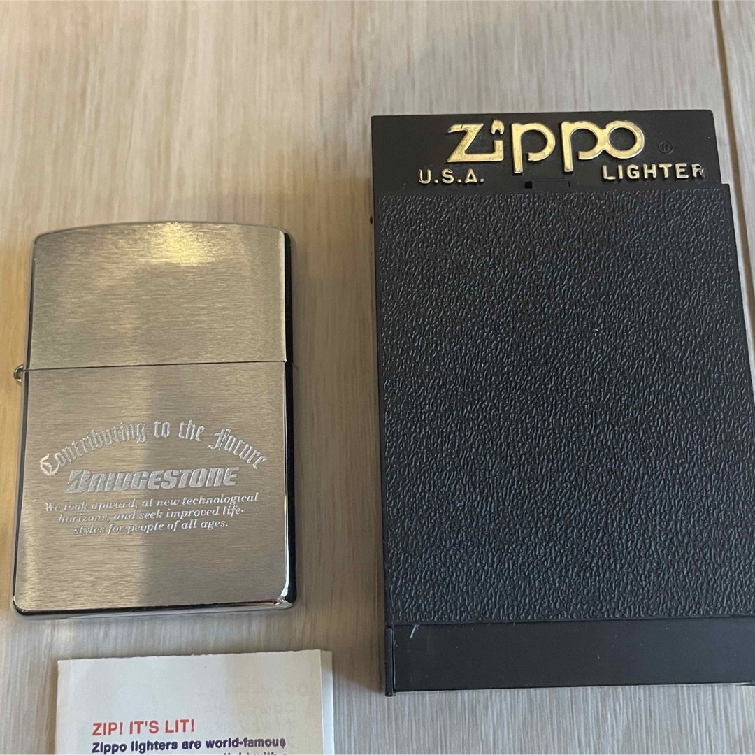 Zippo  ジッポー　シルバー　ブリヂストンBRIDGESTONE