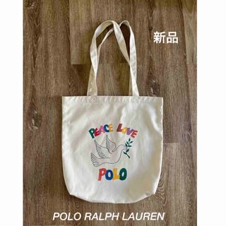 ポロラルフローレン(POLO RALPH LAUREN)のPOLO ラルフローレン　トートバッグ　エコバッグ　米国購入　新品(トートバッグ)