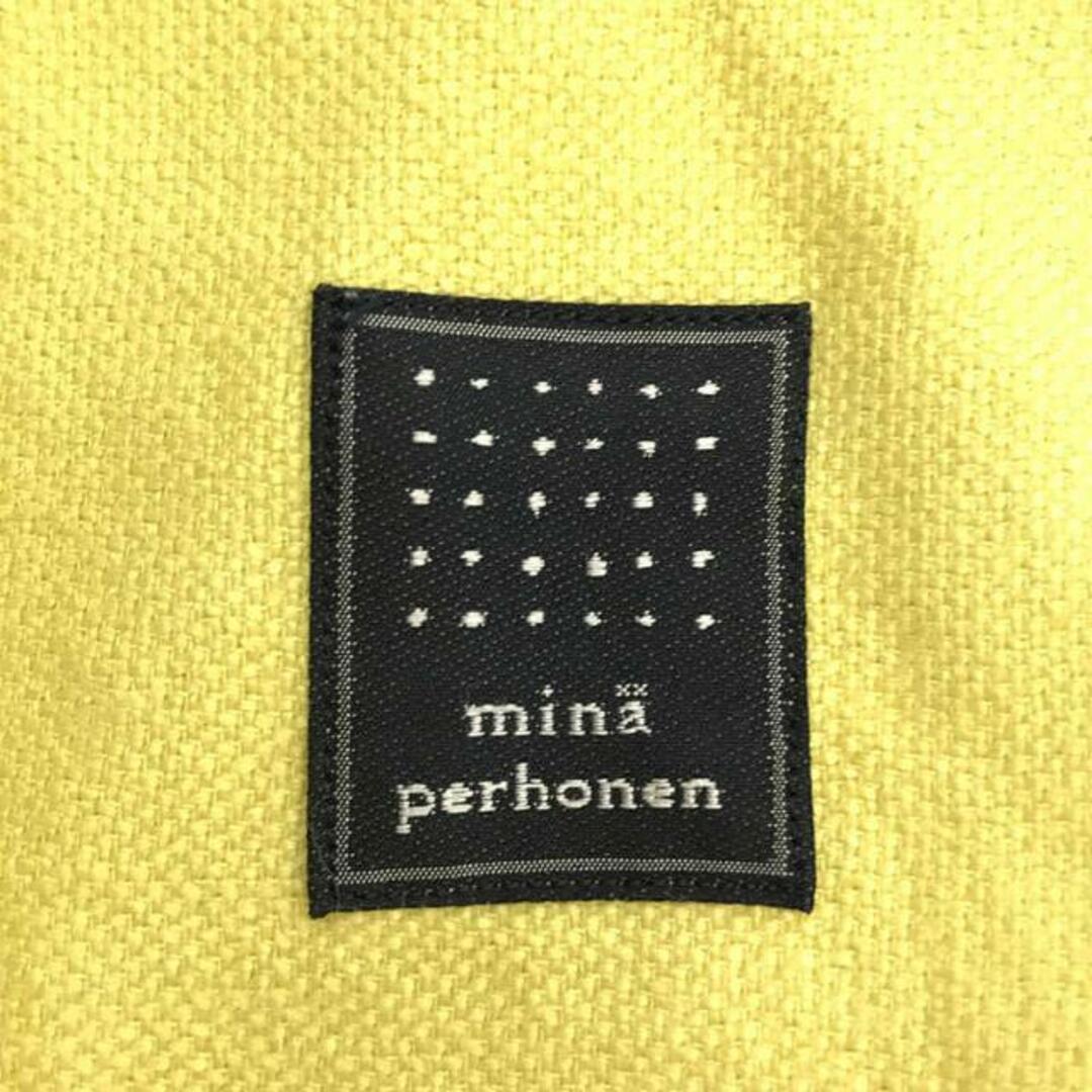 mina perhonen(ミナペルホネン)のmina perhonen / ミナペルホネン | usa bag リネン コットン うさぎバッグ | イエロー | レディース レディースのバッグ(トートバッグ)の商品写真