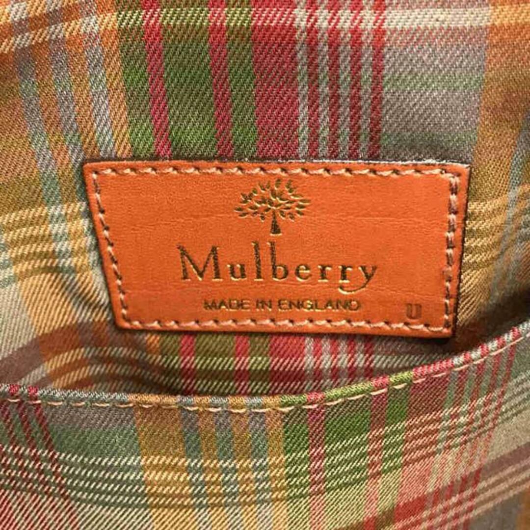 Mulberry(マルベリー)のMulberry / マルベリー | 2Way レザー ショルダー ボストンバッグ | グレー | レディース レディースのバッグ(ボストンバッグ)の商品写真