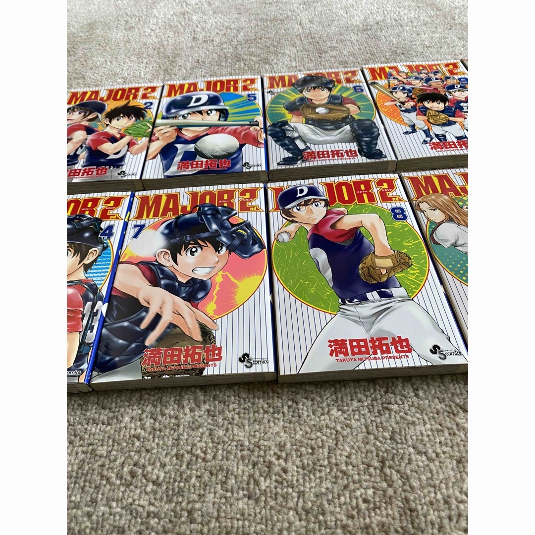 小学館(ショウガクカン)のＭＡＪＯＲ　２ｎｄ　1巻〜12巻 エンタメ/ホビーの漫画(その他)の商品写真