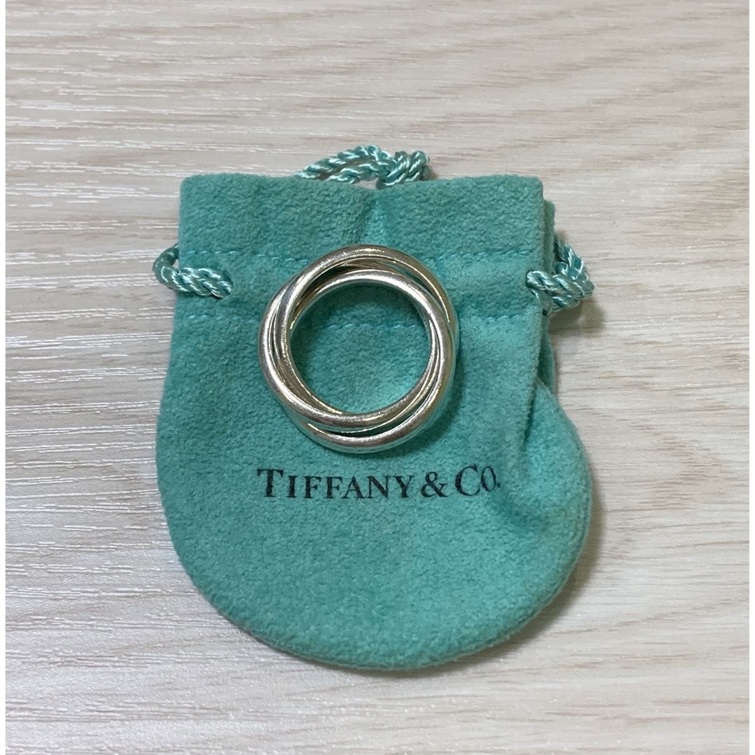 11号 TIFFANY&Co. ティファニー トリニティリング 三連リング