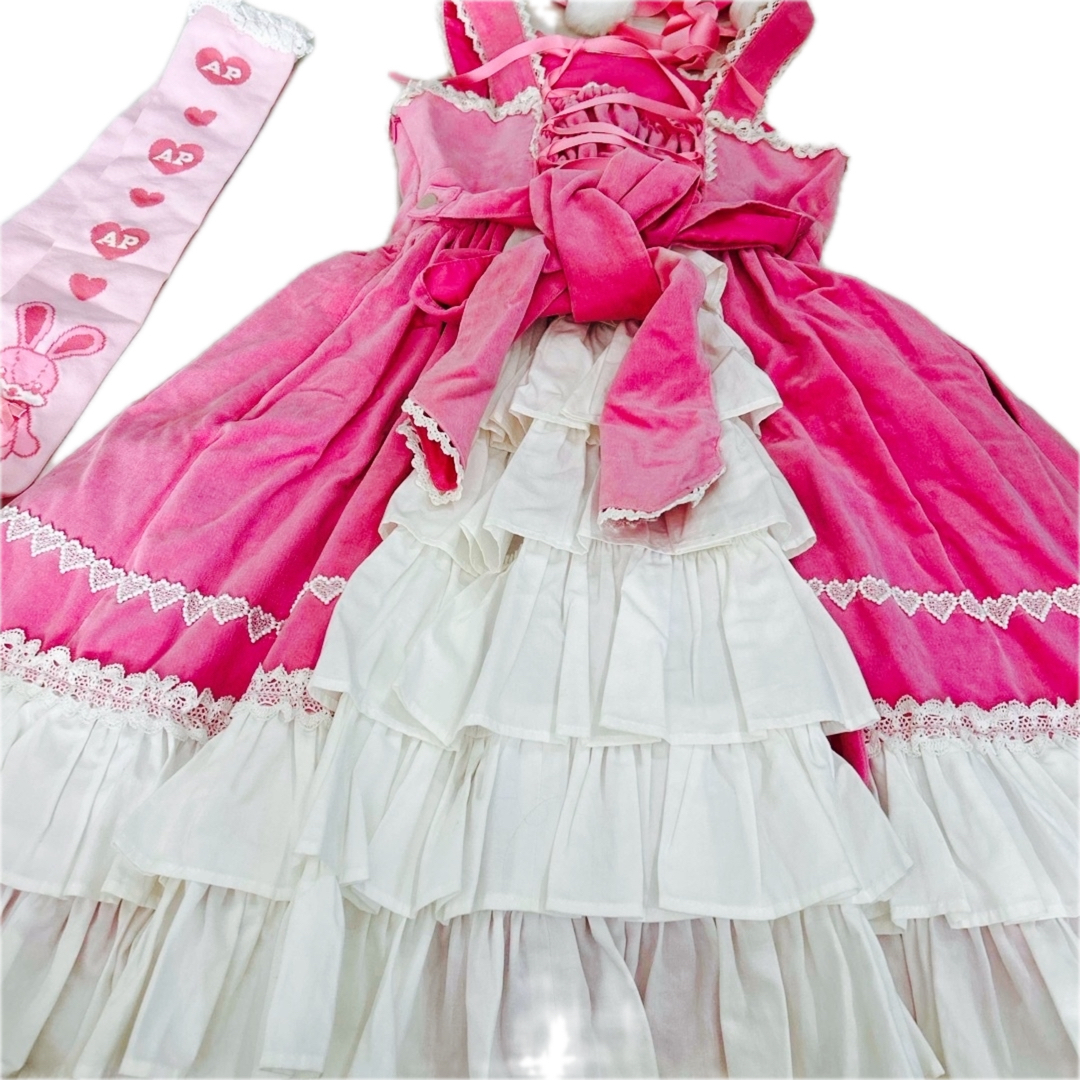 Angelic Pretty - アンジェリックプリティ なかよしバニー 別珍 Angelic Pretty - アンジェリックプリティ なかよしバニー 別珍
