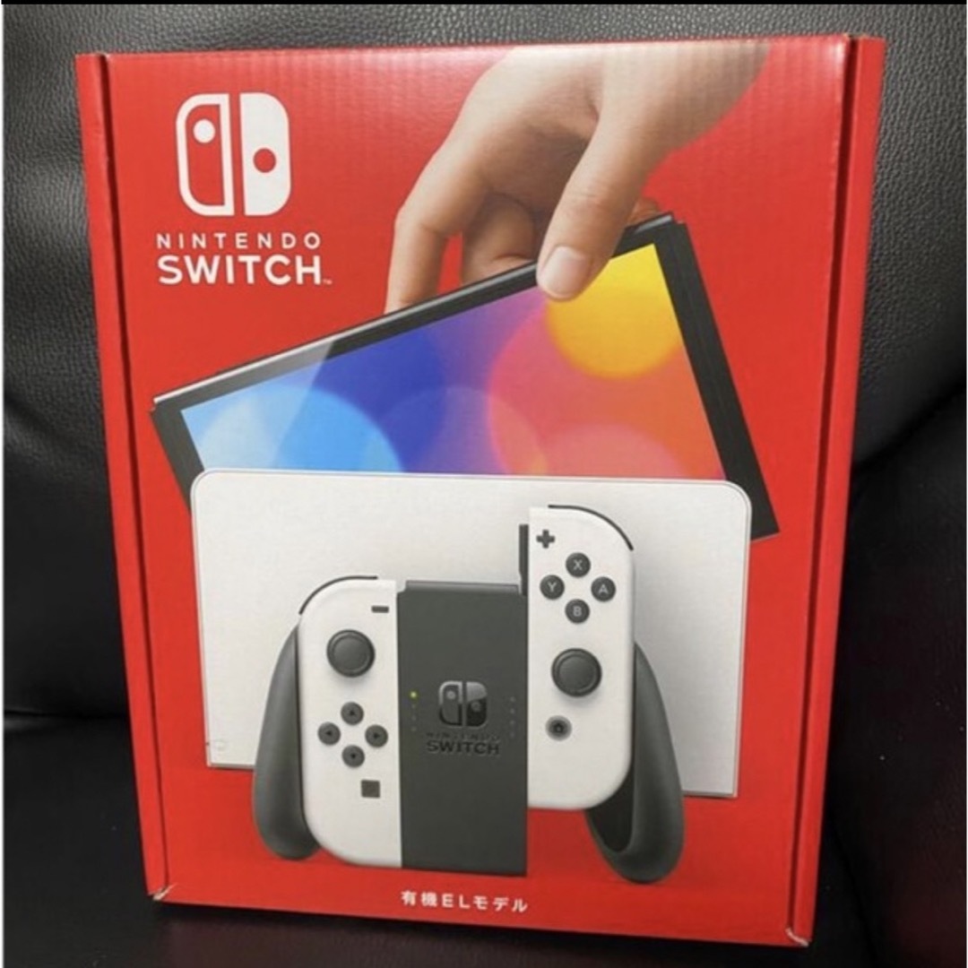 Nintendo Switch - Switch 有機EL 本体 白 新品未使用の通販 by 蟹@24 ...