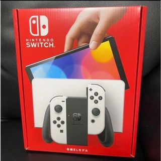 ニンテンドースイッチ(Nintendo Switch)のSwitch 有機EL 本体 白 新品未使用(家庭用ゲーム機本体)