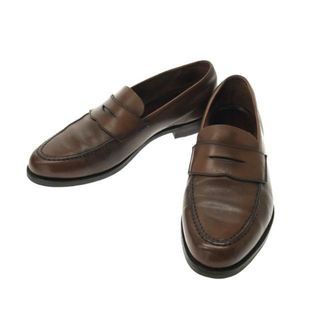 クロケットアンドジョーンズ(Crockett&Jones)のCROCKETT&JONES / クロケット&ジョーンズ | 376 / HARVARD2 / ハーバード レザー コイン ローファー 革靴 | 8 | ブラウン | メンズ(その他)