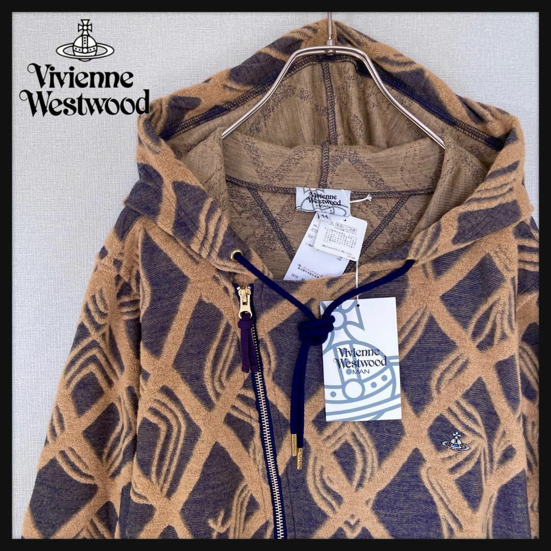 Vivienne Westwood MAN 変形 パーカー オーブ刺繍