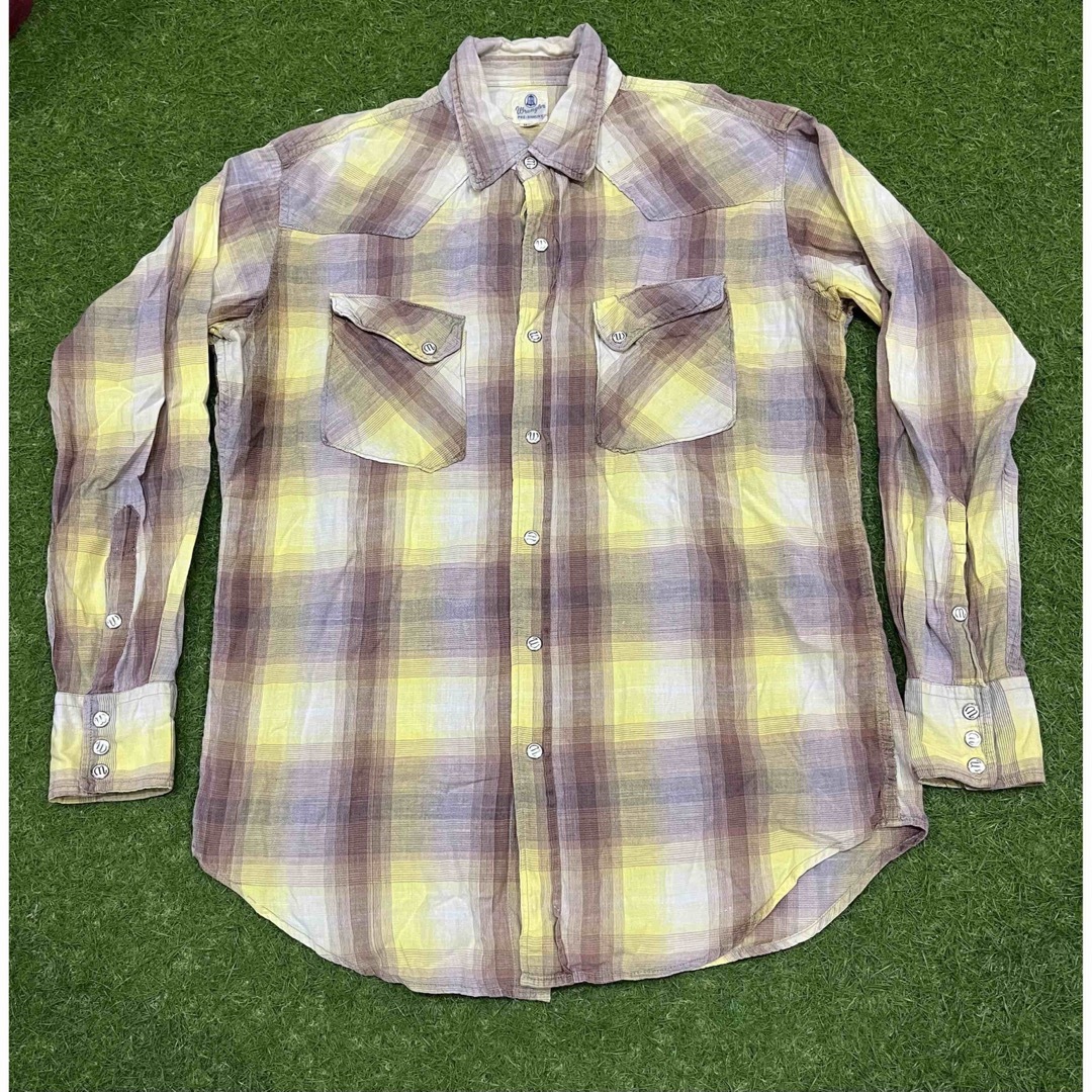 Wrangler(ラングラー)のラングラー　チェック　ウェスタンシャツ メンズのトップス(シャツ)の商品写真
