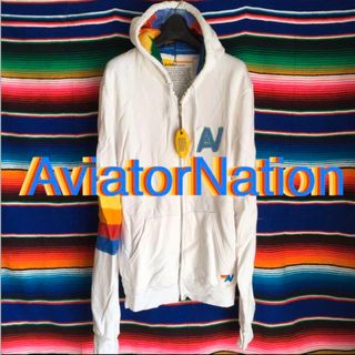 ロンハーマンカリフォルニア(Ron Herman California)のAviatorNationアビエーターネーション限定ジップHOODIEパーカーM(パーカー)