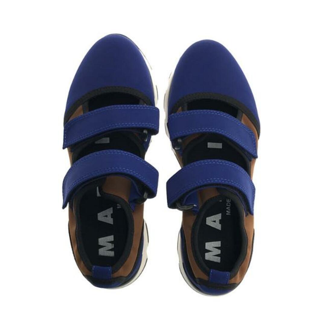 Marni(マルニ)の【美品】  MARNI / マルニ | SCARPA SNEAKER ベルクロ スニーカー | 37 | ブルー | レディース レディースの靴/シューズ(スニーカー)の商品写真