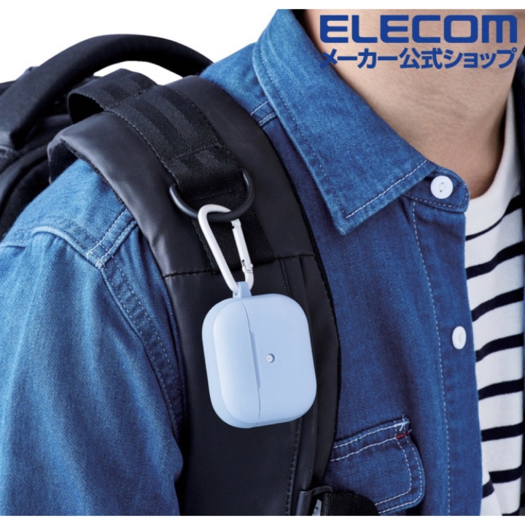 ELECOM(エレコム)の[新品未使用]AirPods 第3世代 用 TOUGH SLIMケース スマホ/家電/カメラのスマホアクセサリー(モバイルケース/カバー)の商品写真