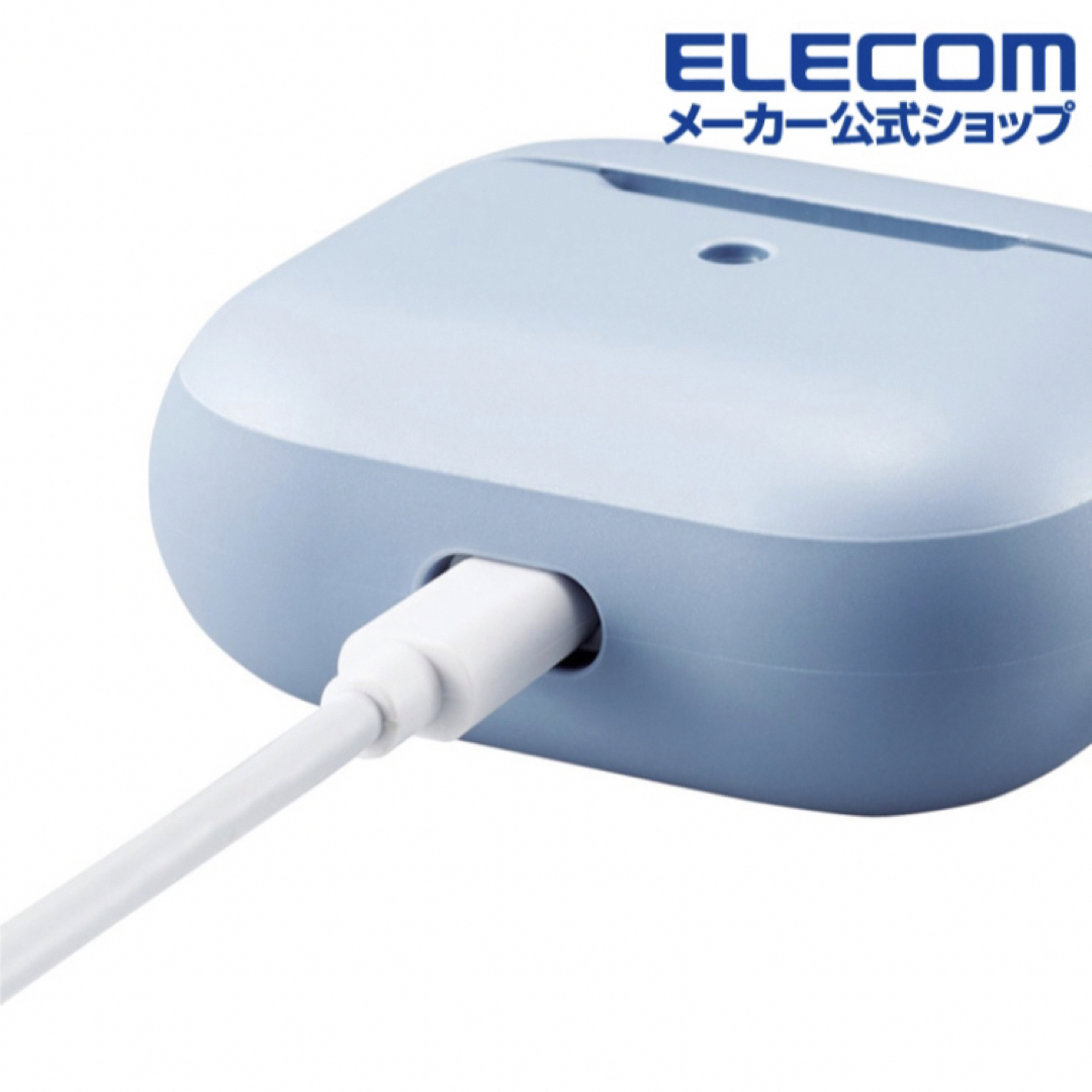 ELECOM(エレコム)の[新品未使用]AirPods 第3世代 用 TOUGH SLIMケース スマホ/家電/カメラのスマホアクセサリー(モバイルケース/カバー)の商品写真