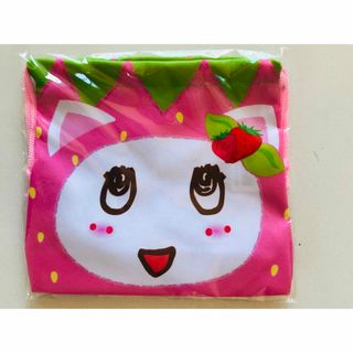ふなっしー　巾着　丸型巾着　いちご　ふにゃっしー(キャラクターグッズ)