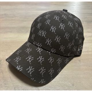 ニューエラー(NEW ERA)のNew Era NY ニューエラ ヤンキース モノグラム 総柄 ブラウン 新品(キャップ)